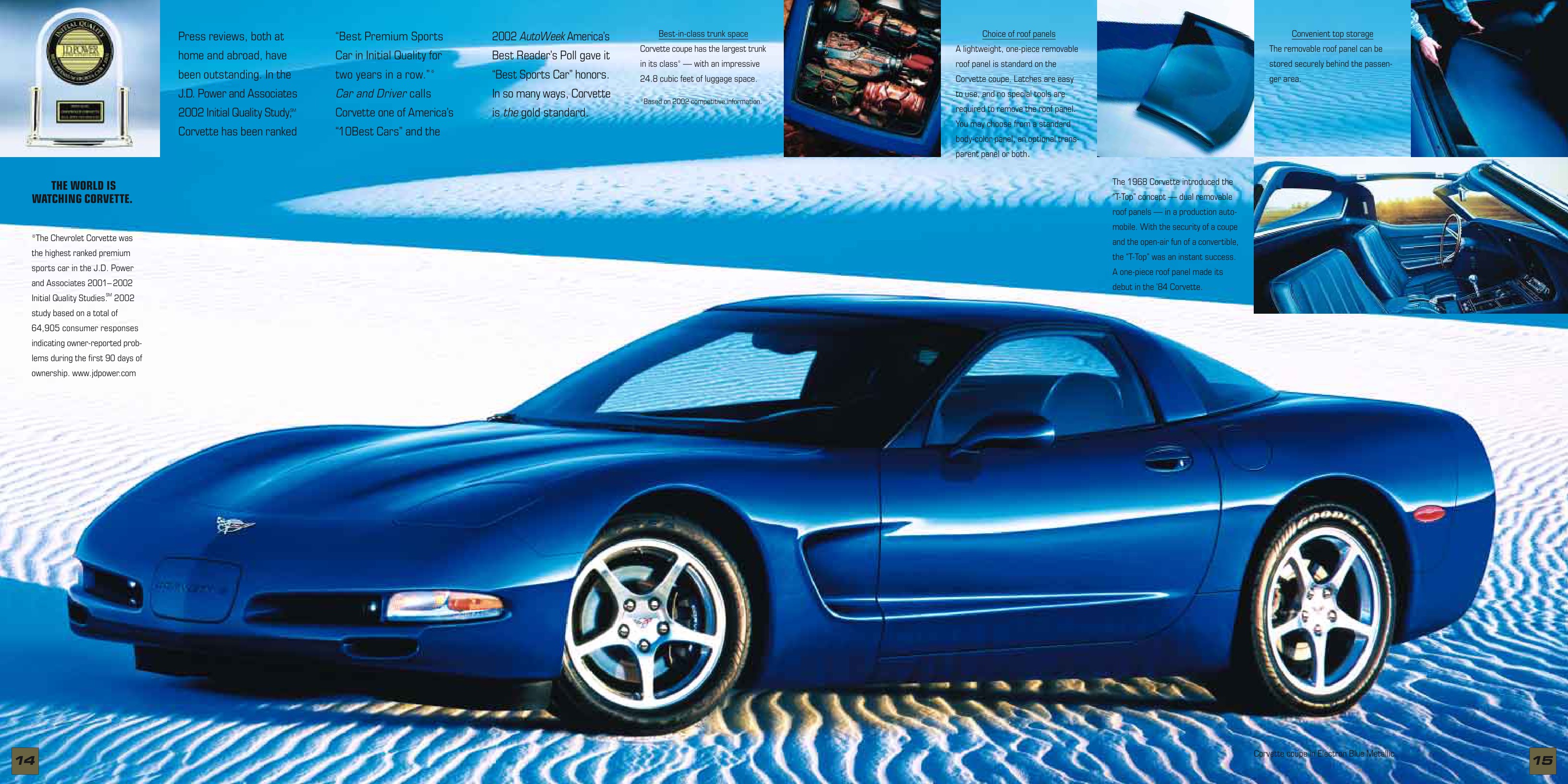 2003 Corvette Brochure Page 5